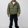 Куртка двухсторонняя мужская молодежная зимняя хаки цвета 25311K